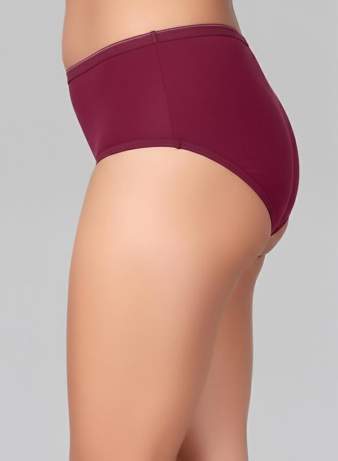 Clovia Pack of 3-Mid Hipster Bikini with Inner Elastic - Cotton - Image 2